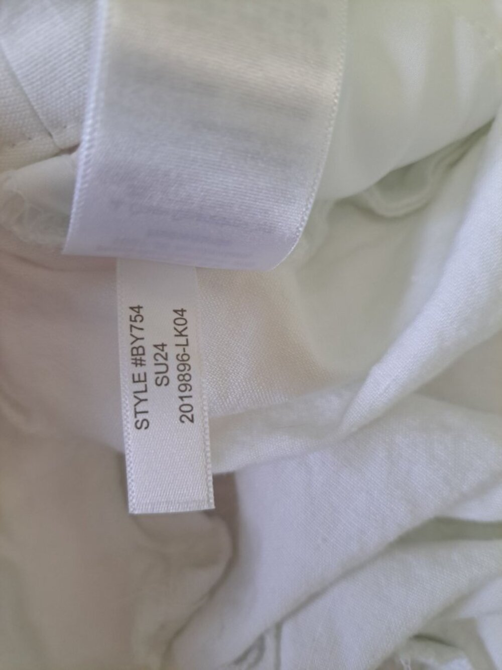 J. Crew White Linen Bld Wide-Leg Pants 10 Women's Flowy Summer Vacation Beach - Picture 13 of 13
